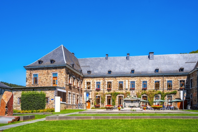 Malmundarium Building In Malmedy, Belgium